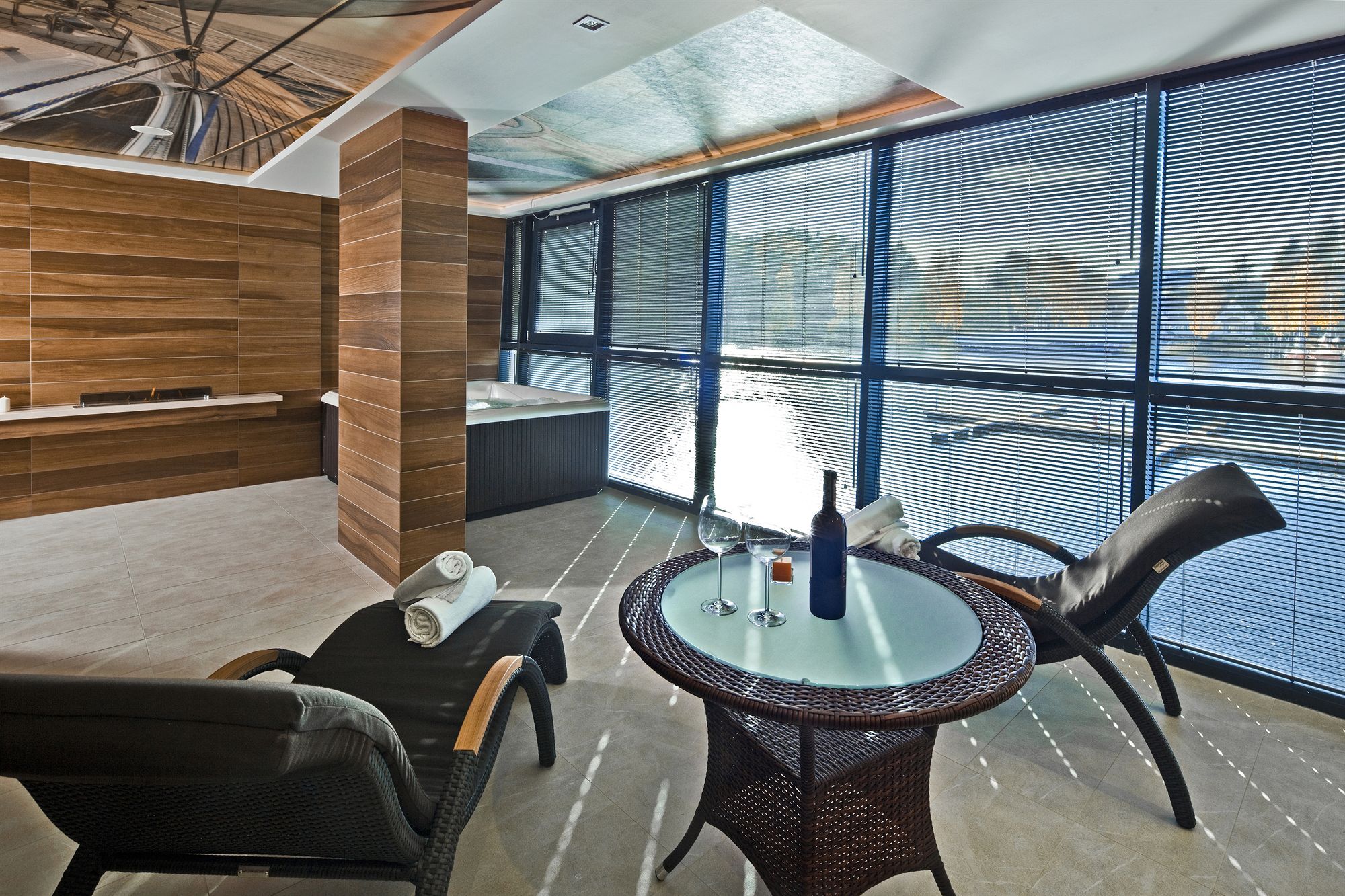 Hotel Mikolajki Leisure & Spa - Destigo Hotels Exterior photo A 3D rendering of a balcony